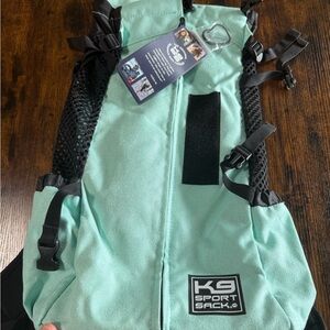 Mint Green Dog Carrier Backpack